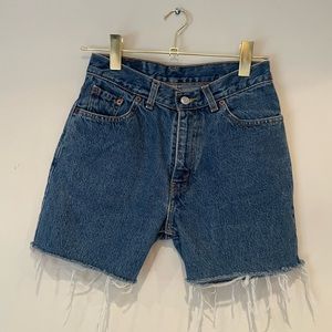 Levi’s high rise shorts